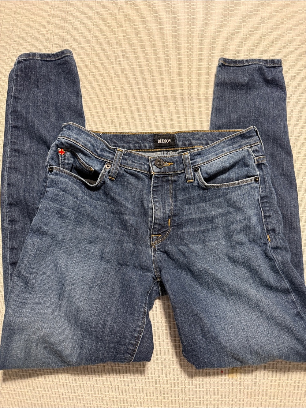 Hudson Jeans Women's Dark Blue Skinny Jeans